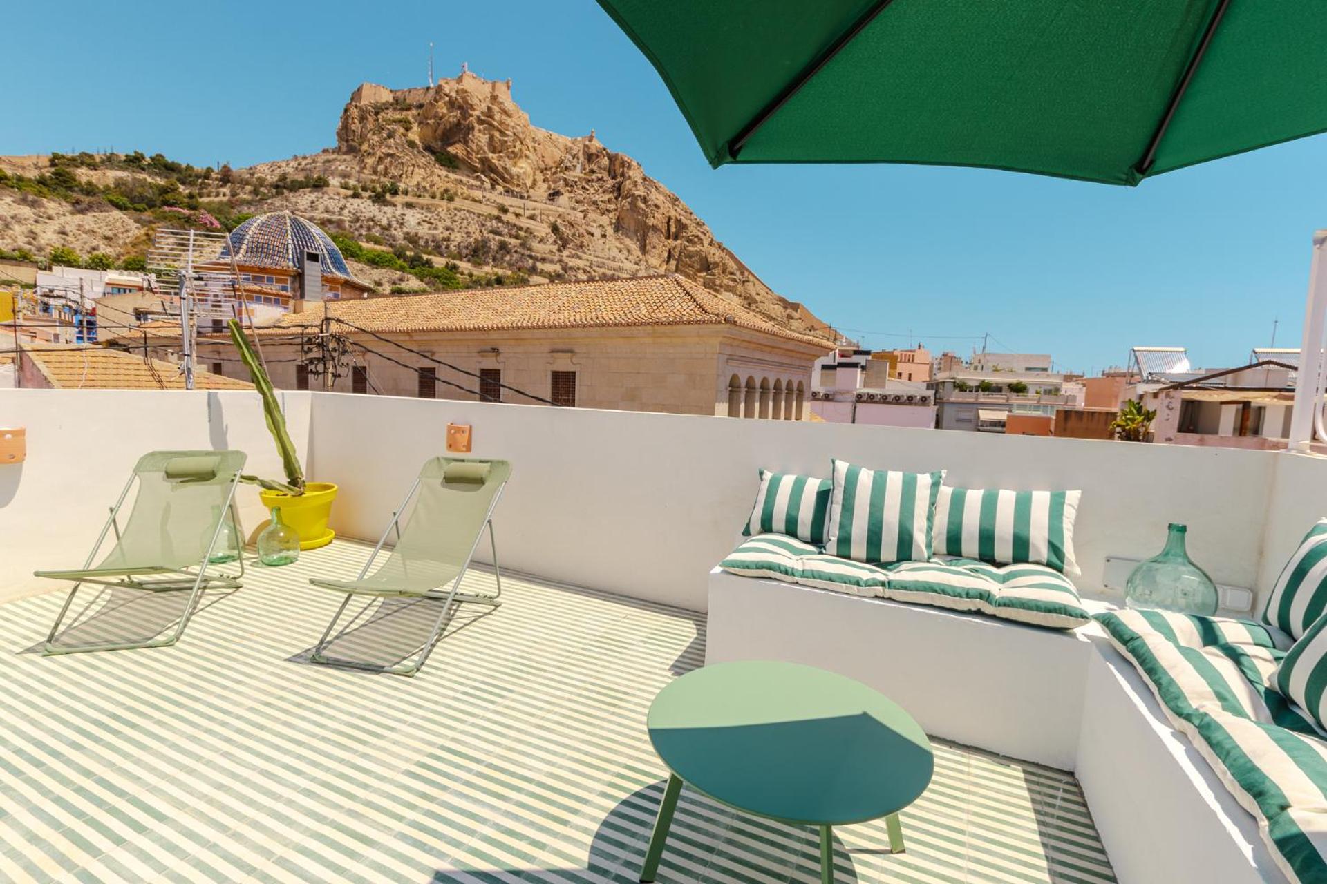 Penthouse With Breathtaking Views Of Heart Of Alicante Exterior foto